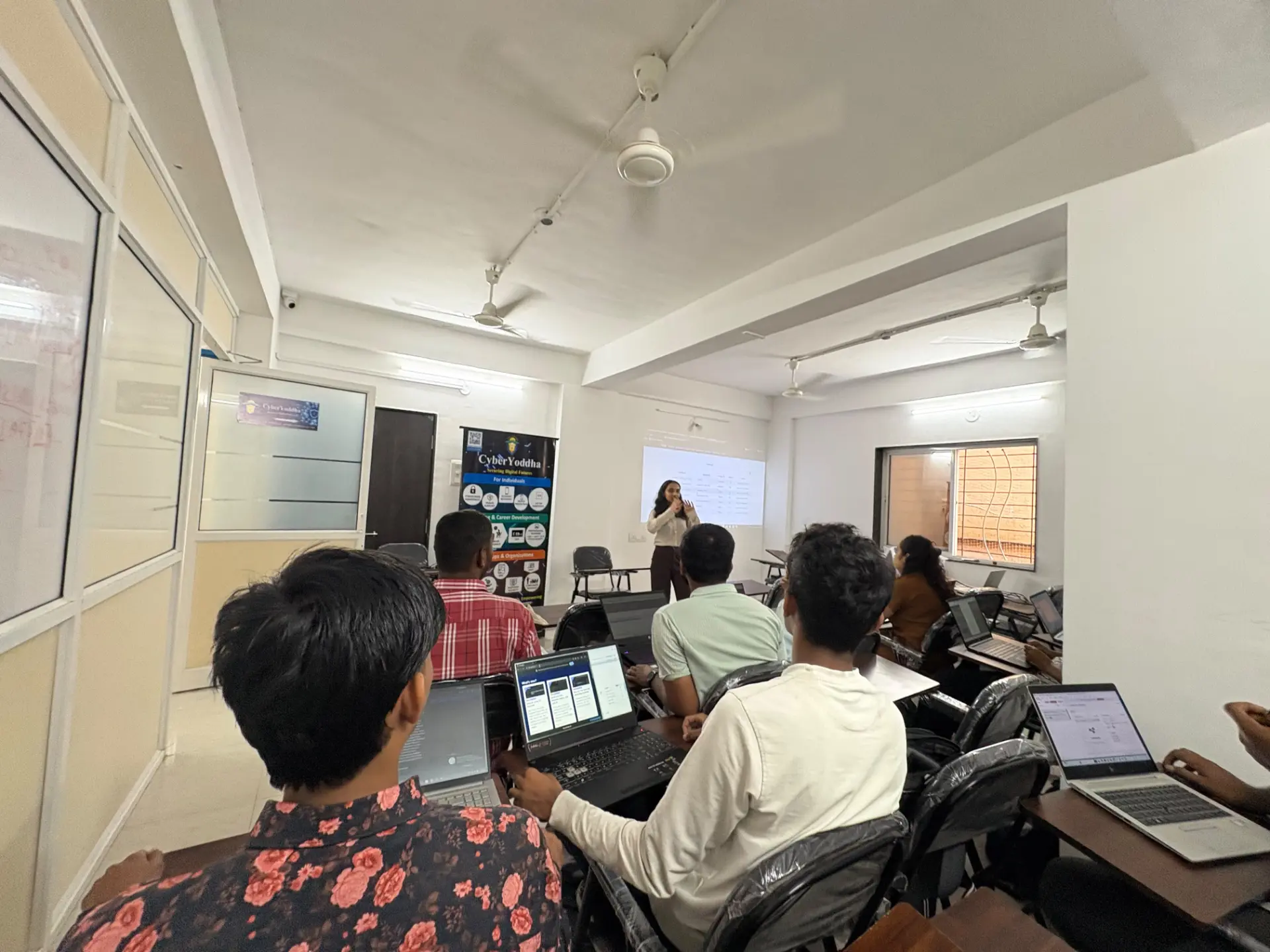 Hands-on lab session at our Pune centre